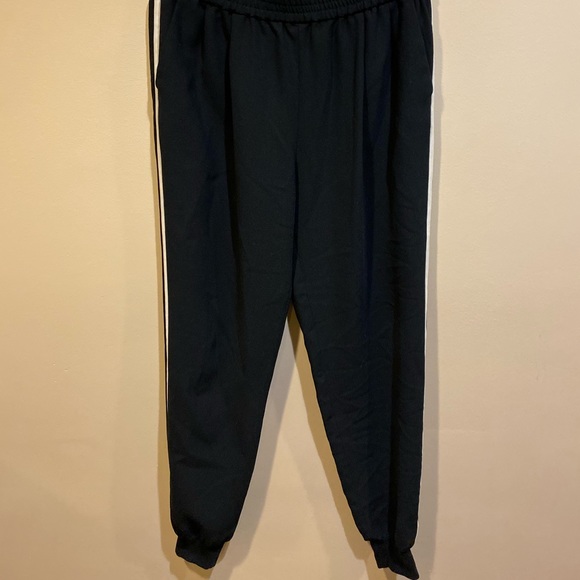 Joie Black Striped Track Pants - Picture 3 of 12